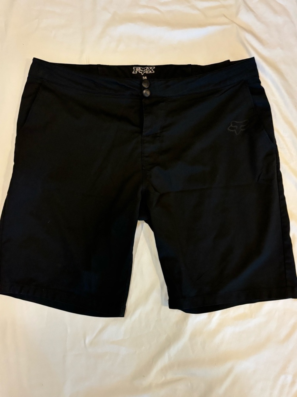 Fox Racing Men’s Black Stretch Shorts Size 38 MTB Bike Outdoor